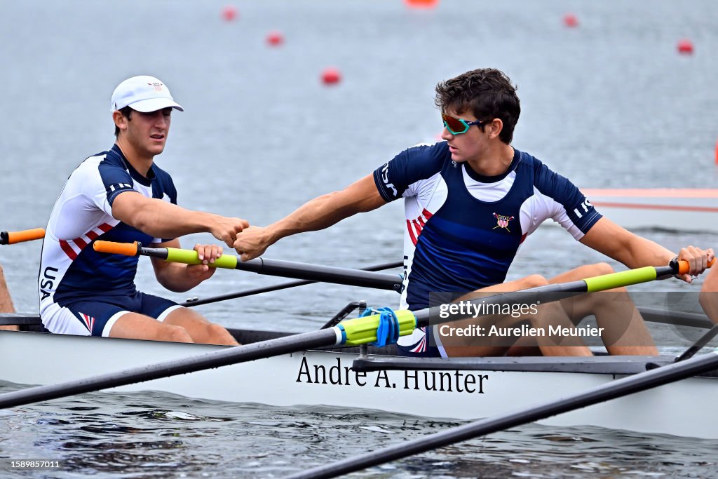 Luke Collins Rowing Christian Lawrence, Luke Meisenbach, Luke Taylor, Sandro Scalfi ...