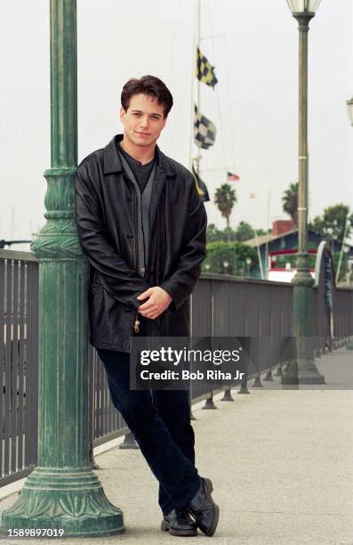 Actor Scott Wolf portrait session, January 27, 1996 in Los Angeles, California.