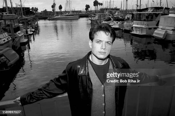 Actor Scott Wolf portrait session, January 27, 1996 in Los Angeles, California.