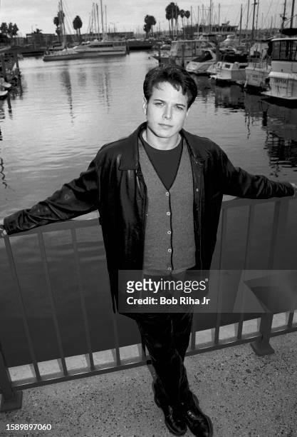 Actor Scott Wolf portrait session, January 27, 1996 in Los Angeles, California.
