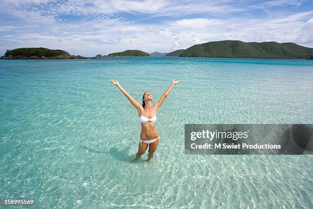 sunshine - virgin islands stock pictures, royalty-free photos & images