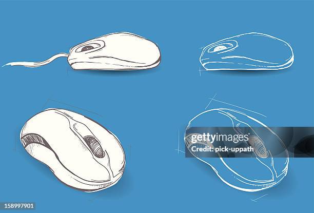 79 Computer Mouse And Side View High Res Illustrations - Getty Images
