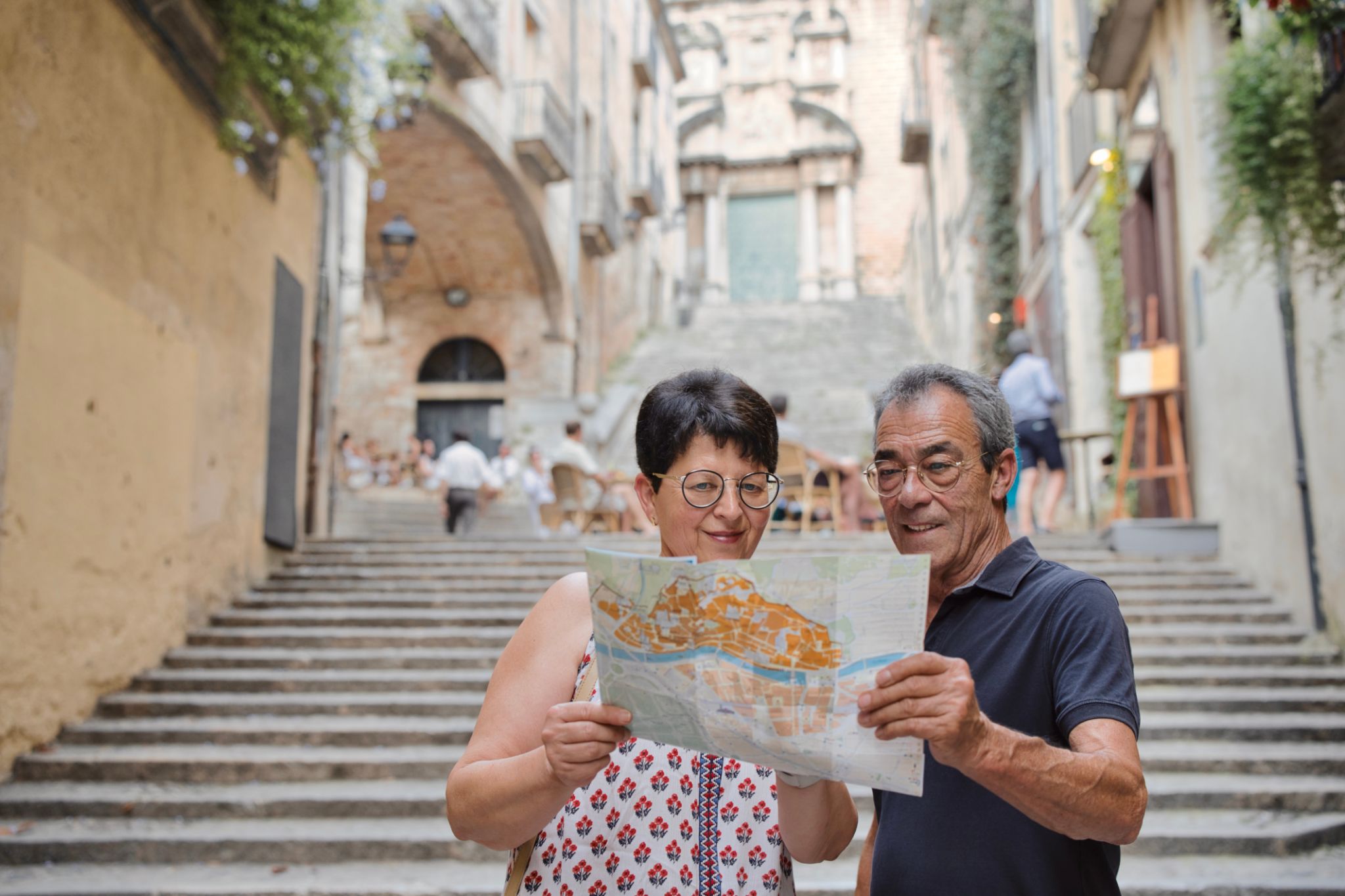 happy couple girona