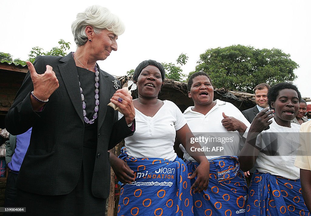 MALAWI-ECONOMY-IMF-LAGARDE