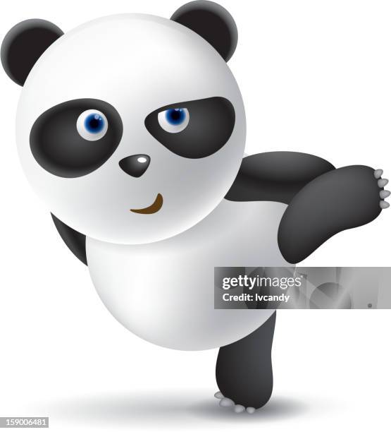 kung fu - pandya stock illustrations