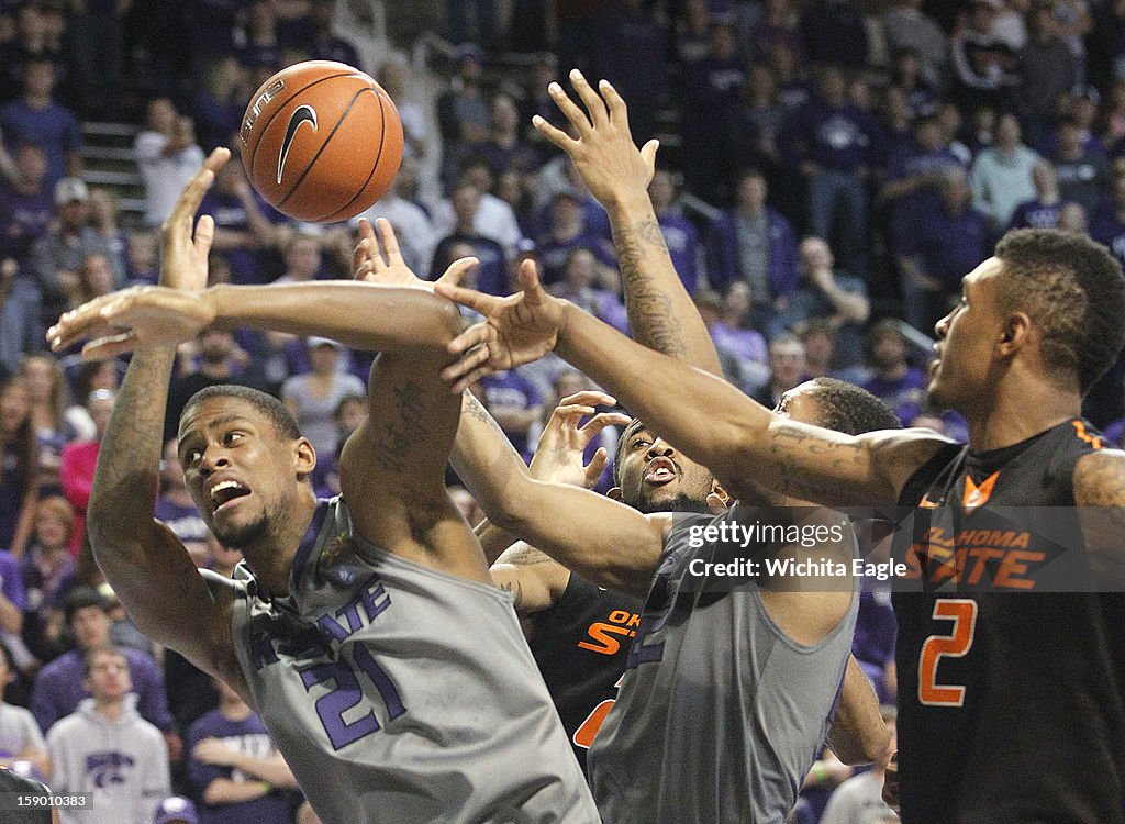 Oklahoma State v Kansas State Basketball