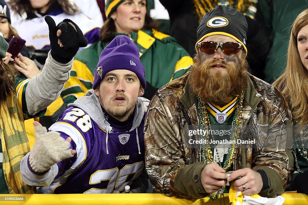 Wild Card Playoffs - Minnesota Vikings v Green Bay Packers