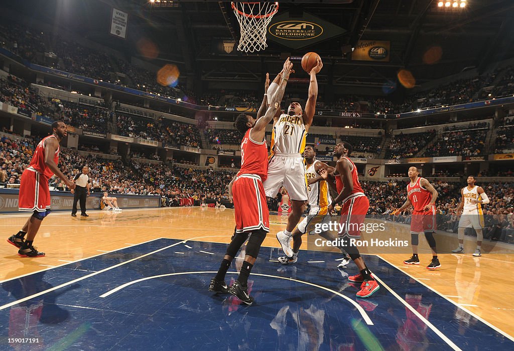 Milwaukee Bucks v Indiana Pacers