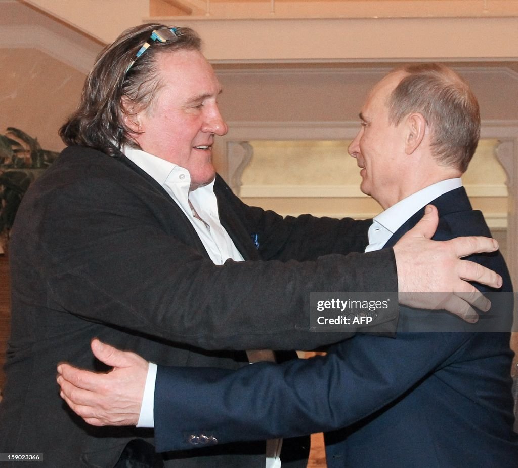 RUSSIA-FRANCE-DEPARDIEU-PUTIN