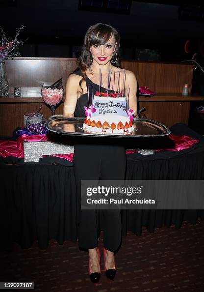 Dancer / TV Personality Karina Smirnoff celebrates her 35th Birthday
