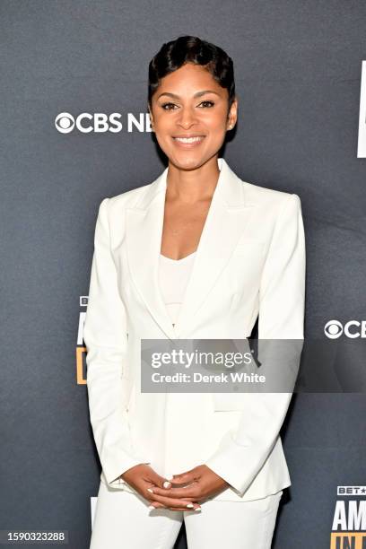 Jericka Duncan attends BET and CBS news presents: Content For Change: America In Black, Director's Cut at Birmingham-Jefferson Convention Complex on...