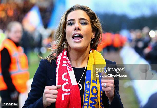 Carolyn Radford, CEO of Mansfield Town is seem prior to the FA Cup with Budweiser Third Round match between Mansfield Town and Liverpool at One Call...