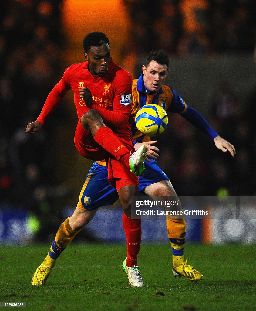 Mansfield Town v Liverpool - FA Cup Third Round