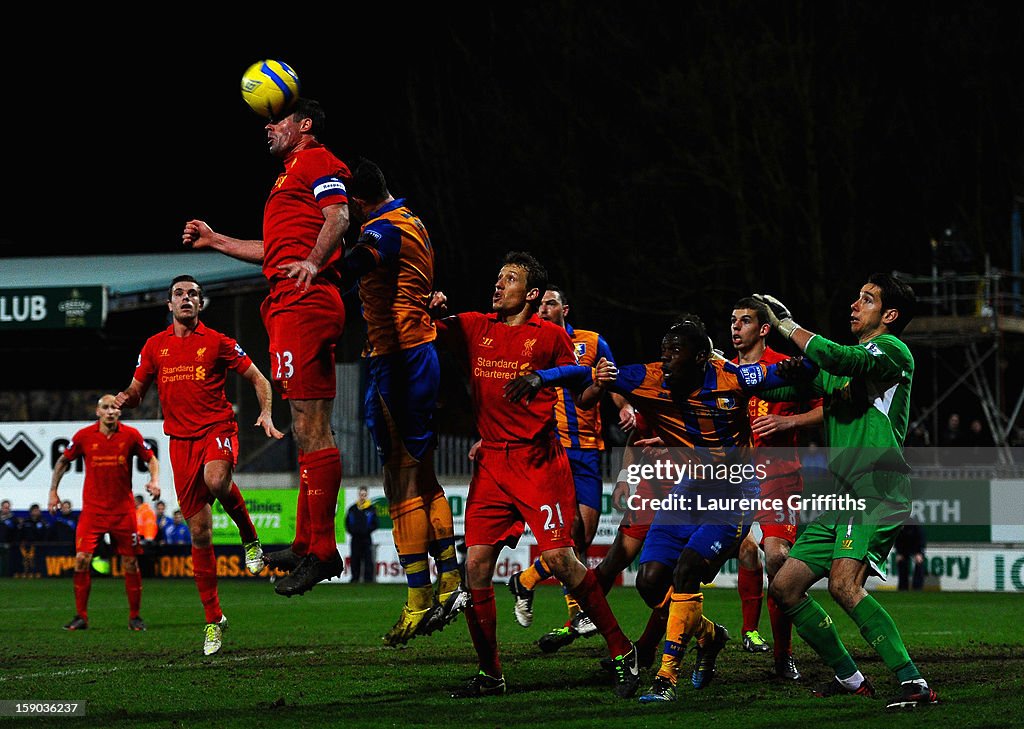 Mansfield Town v Liverpool - FA Cup Third Round