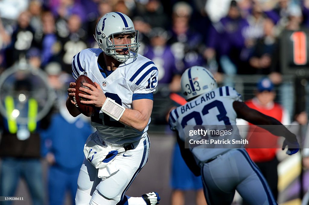 Wild Card Playoffs - Indianapolis Colts v Baltimore Ravens