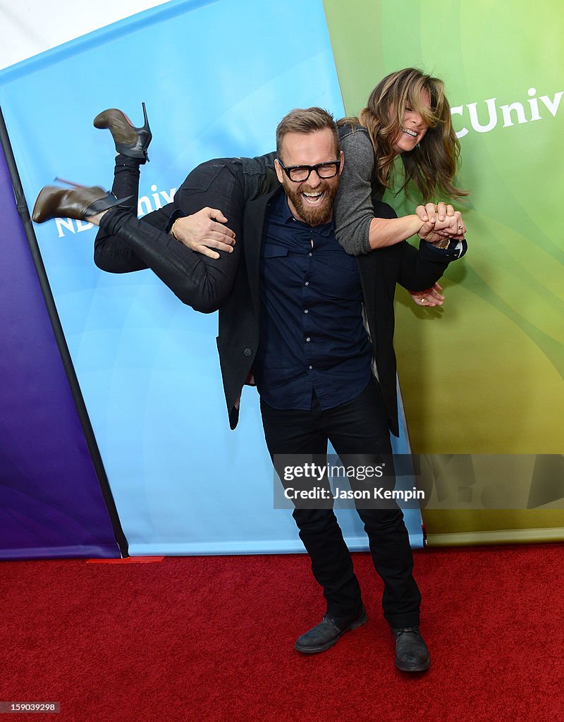 NBCUniversal's "2013 Winter TCA Tour" Day 1 - Arrivals