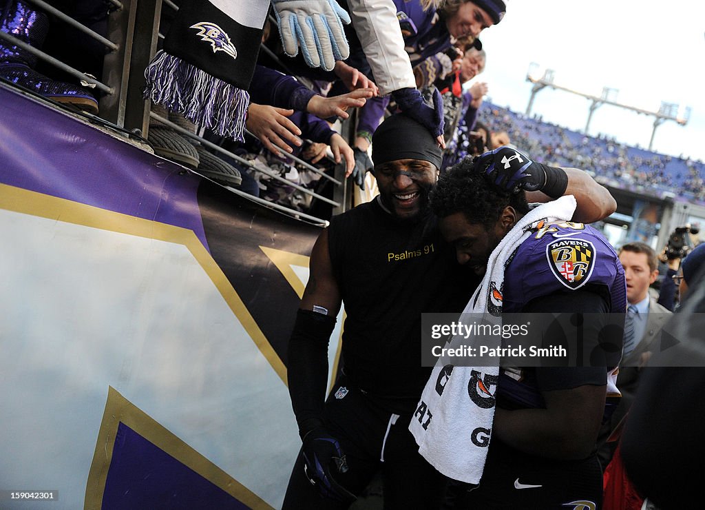 Ed Reed Colts Ray Lewis and Ed Reed of the Baltimore Ravens celebrate after they ...