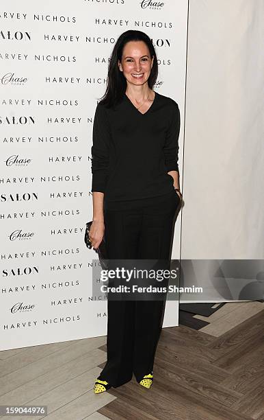 Paula Reed attends the launch of 1205 Paula Gerbase Hosted By Harvey Nichols ahead of the London Collections: MEN AW13 at on January 6, 2013 in...