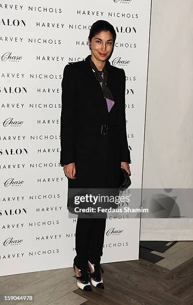 Caroline Issa attends the launch of 1205 Paula Gerbase Hosted By Harvey Nichols ahead of the London Collections: MEN AW13 at on January 6, 2013 in...