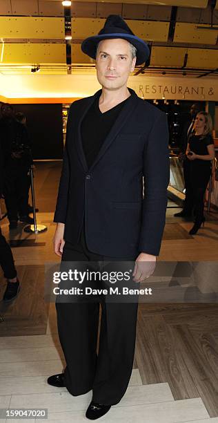 Cameron Silver attends the launch of 1205 Paula Gerbase hosted by Harvey Nichols on January 6, 2013 in London Engand.