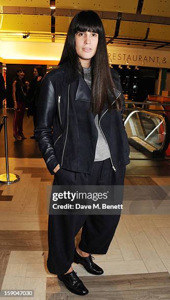 Paula Gerbase attends the launch of 1205 Paula Gerbase hosted by Harvey Nichols on January 6, 2013 in London Engand.