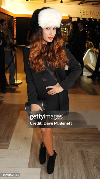 Preeya Kalidas attends the launch of 1205 Paula Gerbase hosted by Harvey Nichols on January 6, 2013 in London Engand.