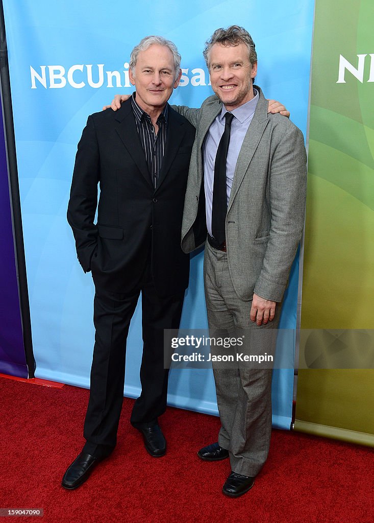 NBCUniversal's "2013 Winter TCA Tour" Day 1 - Arrivals