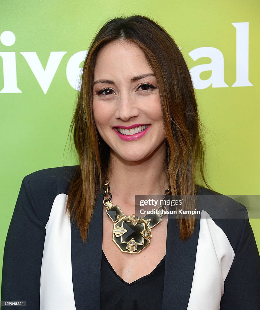 NBCUniversal's "2013 Winter TCA Tour" Day 1 - Arrivals