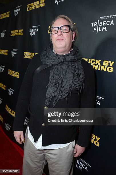 Director Brian Dannelly at Tribeca Film Presents The Premiere Of "Struck By Lightning" held at Mann Chinese 6 on January 6, 2013 in Los Angeles,...