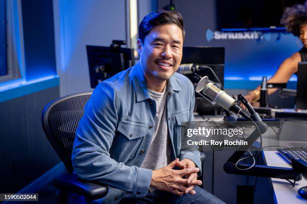 Randall Park visits SiriusXM Studios on August 03, 2023 in New York City.