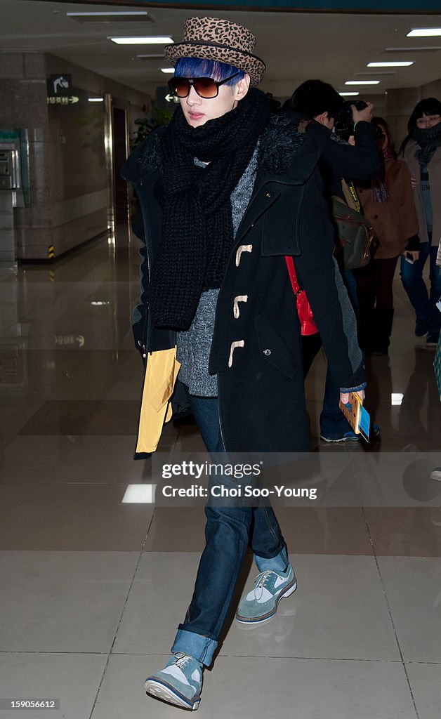 Super Junior-M Sighting at Gimpo International Airport
