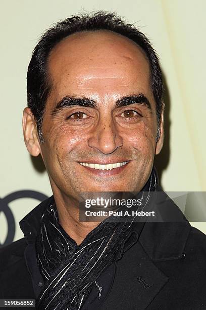 Actor Navid Negahban arrives at the Audi Golden Globe 2013 Kick Off Party at Cecconi's Restaurant on January 6, 2013 in Los Angeles, California.