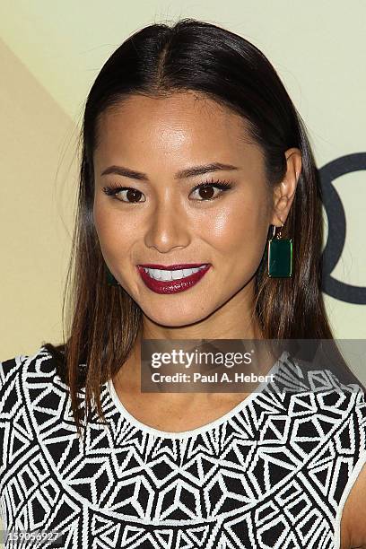 Actress Jamie Chung arrives at the Audi Golden Globe 2013 Kick Off Party at Cecconi's Restaurant on January 6, 2013 in Los Angeles, California.