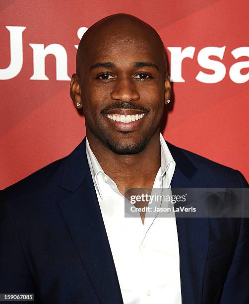 Dolvett Quince attends the 2013 NBC TCA Winter Press Tour at The Langham Huntington Hotel and Spa on January 6, 2013 in Pasadena, California.