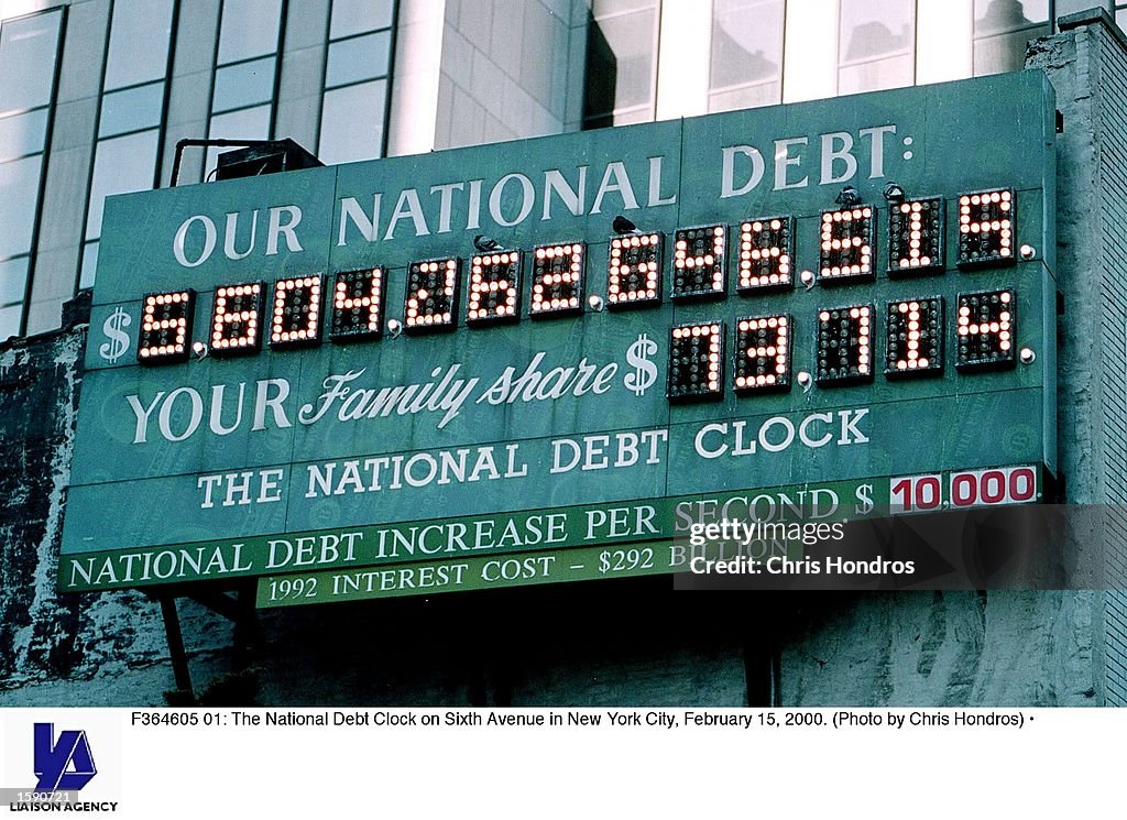 National Debt Clock in New York City