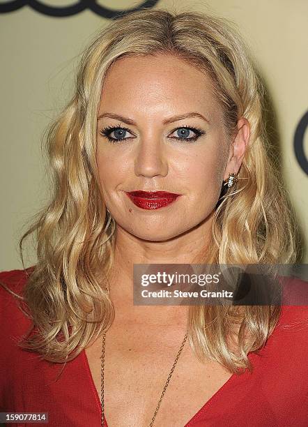 Barret Swatek arrives at the Audi Golden Globe 2013 Kick Off Cocktail Party at Cecconi's Restaurant on January 6, 2013 in Los Angeles, California.