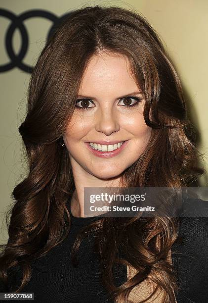 Claire Thomas arrives at the Audi Golden Globe 2013 Kick Off Cocktail Party at Cecconi's Restaurant on January 6, 2013 in Los Angeles, California.