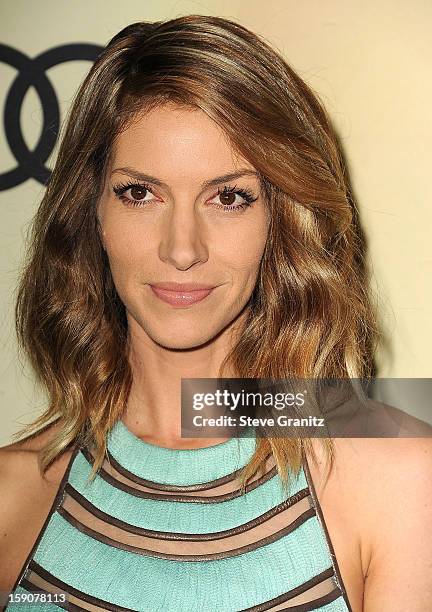 Dawn Olivieri arrives at the Audi Golden Globe 2013 Kick Off Cocktail Party at Cecconi's Restaurant on January 6, 2013 in Los Angeles, California.