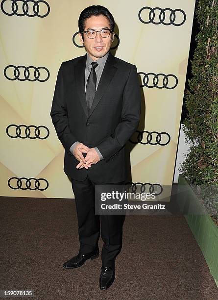 Hiroyuki Sanada arrives at the Audi Golden Globe 2013 Kick Off Cocktail Party at Cecconi's Restaurant on January 6, 2013 in Los Angeles, California.