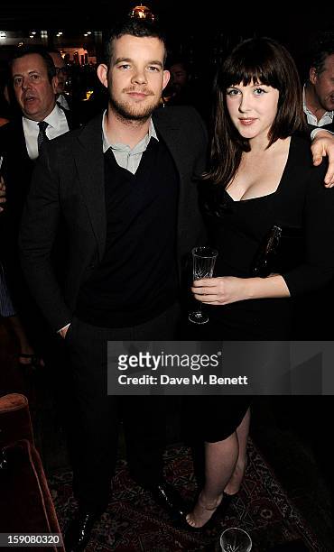 Russell Tovey and Alexandra Roach attend the Esquire and Tommy Hilfiger party celebrating London Collections: MEN AW13, hosted by Esquire editor Alex...