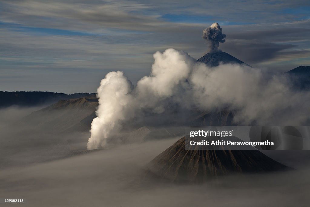 General view of Mt. Bromo.