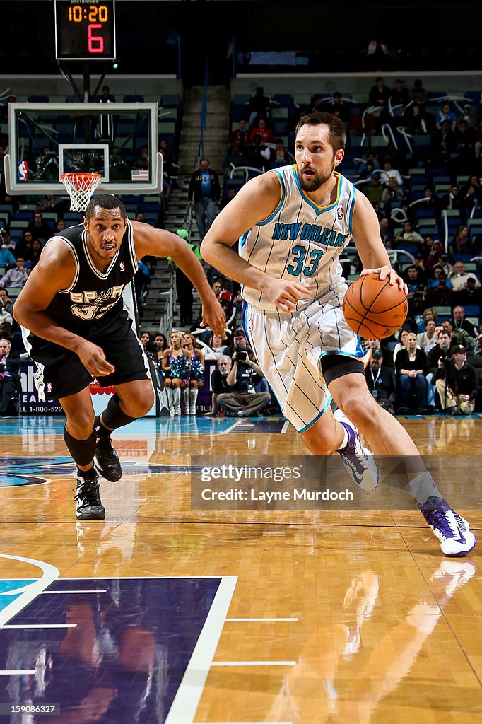 San Antonio Spurs v New Orleans Hornets