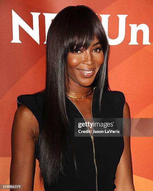 Naomi Campbell attends the 2013 NBC TCA Winter Press Tour at The Langham Huntington Hotel and Spa on January 7, 2013 in Pasadena, California.