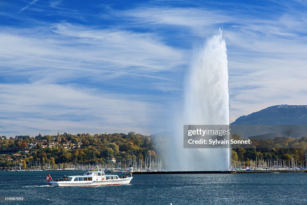 Geneva, Jet d'eau