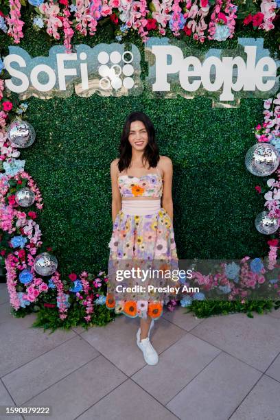 SoFi and PEOPLE host Jenna Dewan at their Taylor Swift pre-concert party at The Shay on August 03, 2023 in Culver City, California.