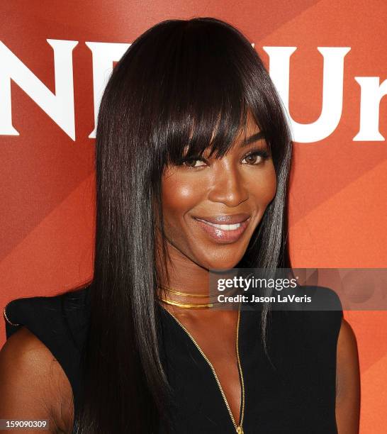 Naomi Campbell attends the 2013 NBC TCA Winter Press Tour at The Langham Huntington Hotel and Spa on January 7, 2013 in Pasadena, California.