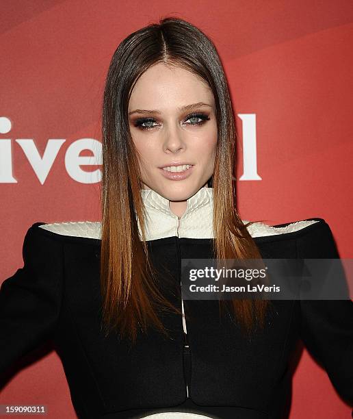 Coco Rocha attends the 2013 NBC TCA Winter Press Tour at The Langham Huntington Hotel and Spa on January 7, 2013 in Pasadena, California.