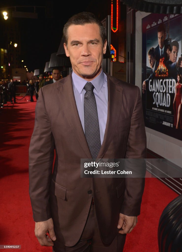 "Gangster Squad" - Los Angeles Premiere - Red Carpet