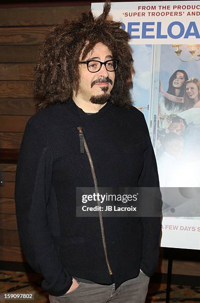 Adam Duritz attends the 'Freeloaders' Premiere held at Sundance Cinema on January 7, 2013 in Los Angeles, California.