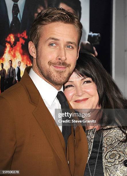 Ryan Gosling arrives at the "Gangster Squad" - Los Angeles Premiere at Grauman's Chinese Theatre on January 7, 2013 in Hollywood, California.